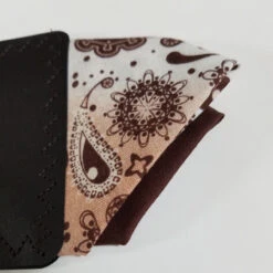 100% Cotton Pre-Folded Pocket Square Handkerchief Insert - Brown Paisley 12 100% Cotton Pre-Folded Pocket Square Handkerchief Insert - Brown Paisley -Fashion Formal Wear Store brown1Paisley 7 98929.1665421754