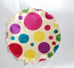 Antonio Ricci 2-in-1 Pouf Round Pocket Square - Large Polka Dots On Cream 15 Antonio Ricci 2-in-1 Pouf Round Pocket Square - Large Polka Dots On Cream -Fashion Formal Wear Store crpolkaa 5 62990.1644526164