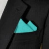Jade 100% Cotton Pre-Folded Pocket Square Handkerchief Insert - 2 Point 2 Jade 100% Cotton Pre-Folded Pocket Square Handkerchief Insert - 2 Point -Fashion Formal Wear Store jade A 56751.1680205405