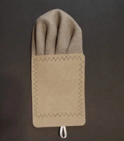 Men's Sand Tan 100% Linen Pre-Folded Pocket Square Insert - Fan Design 9 Men's Sand Tan 100% Linen Pre-Folded Pocket Square Insert - Fan Design -Fashion Formal Wear Store linen sand fan col 60056.1643399512