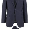 Tiglio Modern Fit Italian Wool Suit - Navy