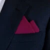 Plum Purple 100% Cotton Pre-Folded Pocket Square Handkerchief Insert - 2 Point 1 Plum Purple 100% Cotton Pre-Folded Pocket Square Handkerchief Insert - 2 Point -Fashion Formal Wear Store plum A 55735.1679950645