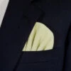 Sage Green 100% Silk Pre-Folded Pocket Square Insert 2 Sage Green 100% Silk Pre-Folded Pocket Square Insert -Fashion Formal Wear Store sage A 27553.1682528770