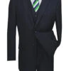Vinci 2-Button Navy Chalk Stripe Suit With Vest - Classic Fit -Fashion Formal Wear Store v2rs 7 navy copy 14890.1545168621