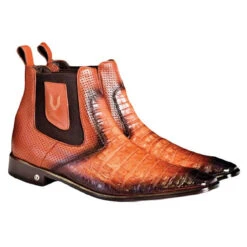 Vestigium Faded Tone Genuine Caiman Belly & Calf Ankle Dress Boot 8 Vestigium Faded Tone Genuine Caiman Belly & Calf Ankle Dress Boot -Fashion Formal Wear Store vestigium caiman belly chelsea boots faded cognac 2 700x 47031.1611017131